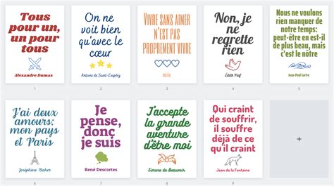 Famous French Sayings