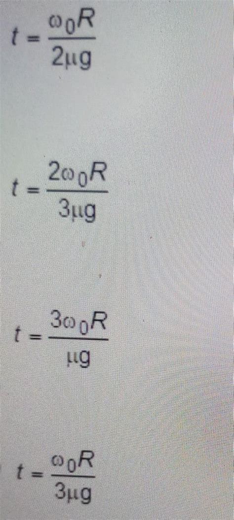 A uniform solid cylinder of mass m and radius R is set into rotation ...