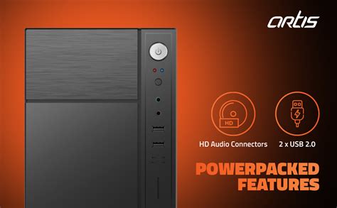 Amazon.in: Buy Artis 2220 2.0 Computer Cabinet Support Micro ATX ...