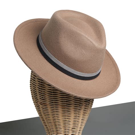Buy Cattleman Cowboy Hat with Feather Ribbon (Brown) Online in India ...