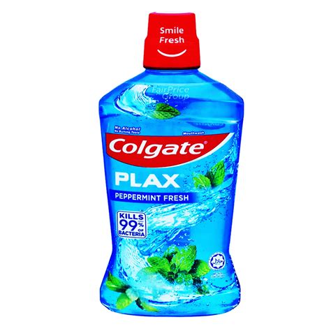 Buy Colgate Plax Peppermint Fresh No Alcohol Mouthwash, 500ml online in ...