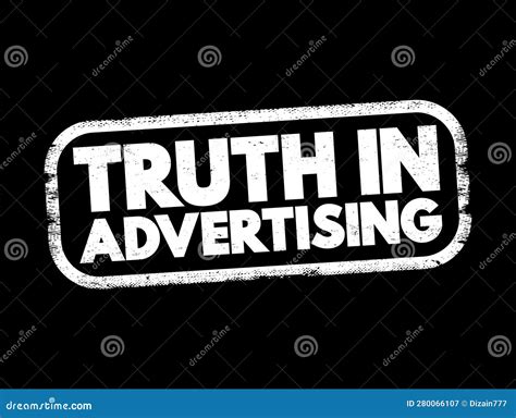 Truth In Advertising