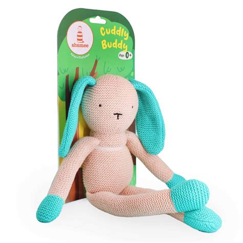 Shumee Knitted Rattle Toy (0+ Years) |Cuddly Buddy Toys | Smooth ...