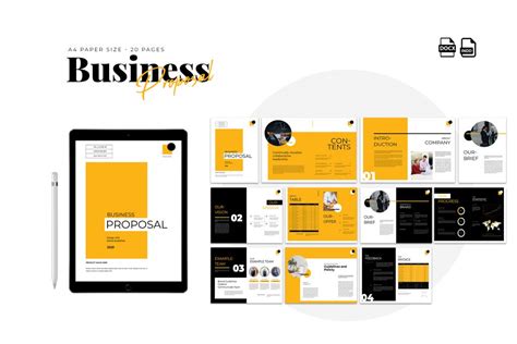 Business Proposal Template 的图像结果