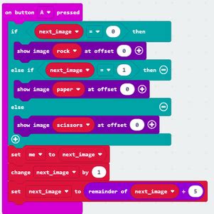 Image result for Rock Paper Scissors Micro Bit