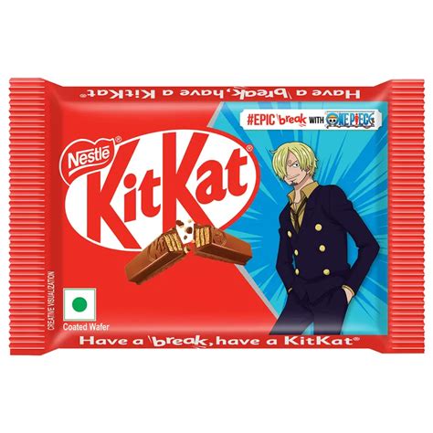 Buy Nestle KitKat 4 Fingers Choco Coated Wafer Bar, 38.5 gm | 19 ...