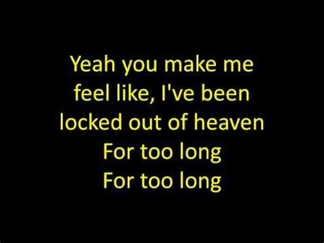 Bruno Mars - Locked Out Of Heaven [Official Lyrics Video | HQ/HD ...