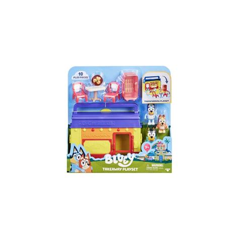 Bluey Takeaway Playset - Restaurant - Includes 1 India | Ubuy