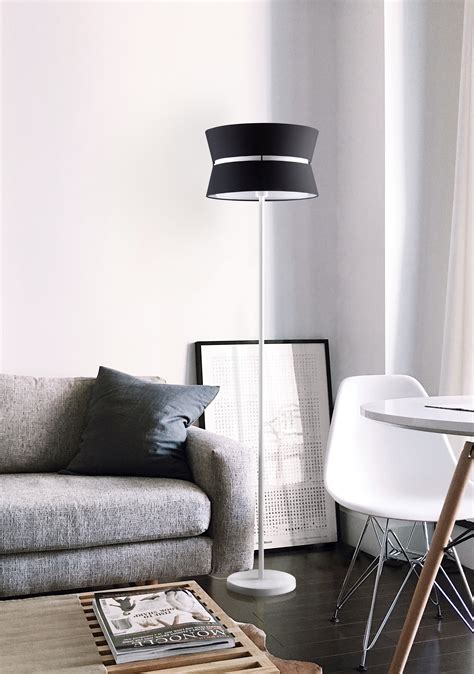 Black And White Floor Lamp