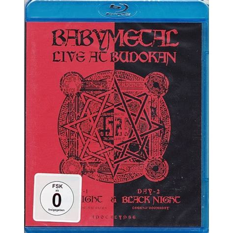 Babymetal ‎– Live At Budokan - Red Night & Black Night Apocalypse Blu ...