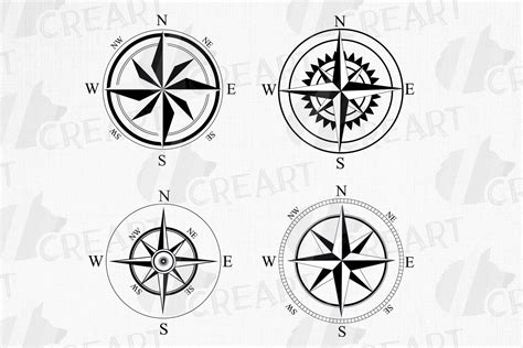 Nautical Printable Compass Rose