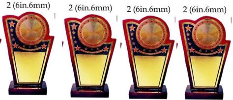 Mohan handicraft Trophy For Party Celebrations, Ceremony, Awards-38, 6 ...