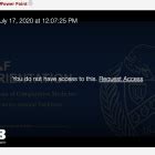 Students: follow these steps if you see a “You do not have access to ...