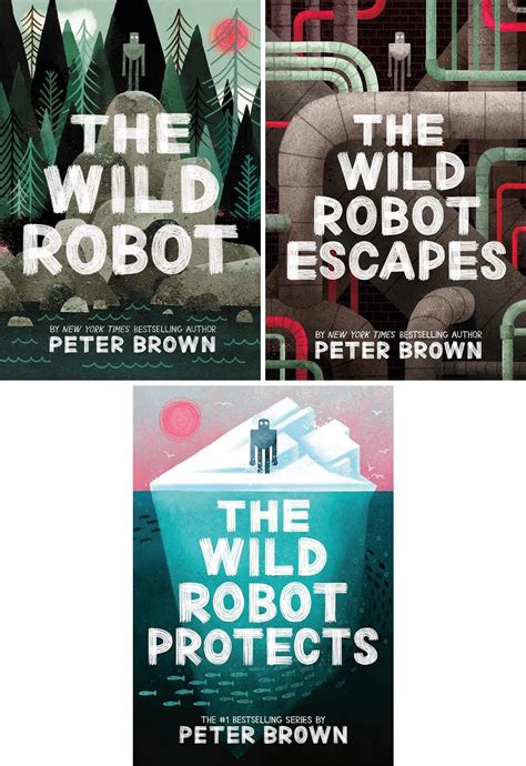 The Wild Robot 3 Book Series. The Wild Robot, The Wild Robot Escapes ...