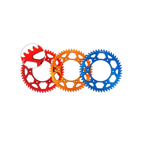 Corona Moto Offroad Racing Moto-Master 520-45T – Lega Alluminio 7075-T6, Leggerissima E Resistente
