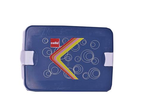 Cello Lunch Mate Air Tight Lunch Box, 3 Pcs, Blue : Amazon.in: Home ...