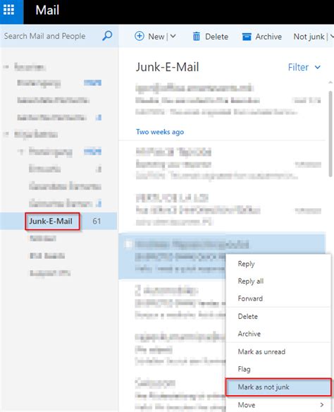 Image result for Junk Folder E-Mail Code