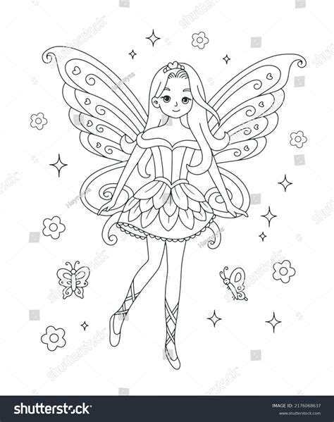 Coloring Pages Fairies Printable