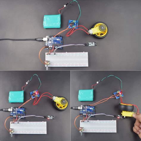 REES52 Make A Speed Controller Using Speed Sensor LM393 And BO Motor ...