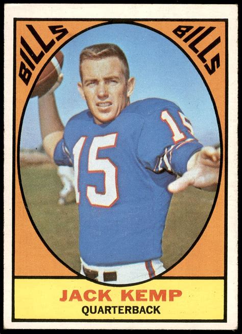 Amazon.com: 1967 Topps # 24 Jack Kemp Buffalo Bills (Football Card ...