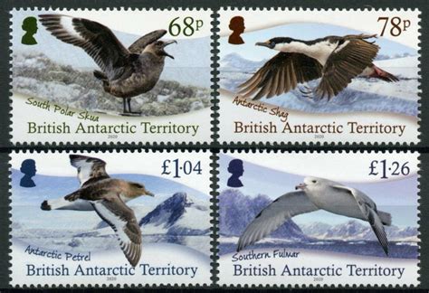 2020 BRITISH ANTRATIC TERRITORY Birds set of 4 #BAT819a – Worldwidemint
