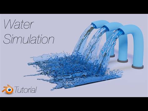 Blender 2.9 Fluid Simulation Tutorial 的图像结果