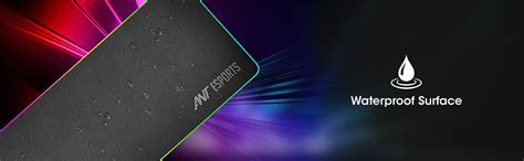 Ant Esports MP209 RGB Small Gaming Mouse Pad LED Mousepad Small RGB ...