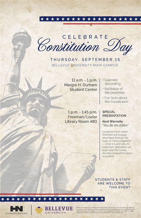 Bellevue University to Celebrate Constitution Day on September 15