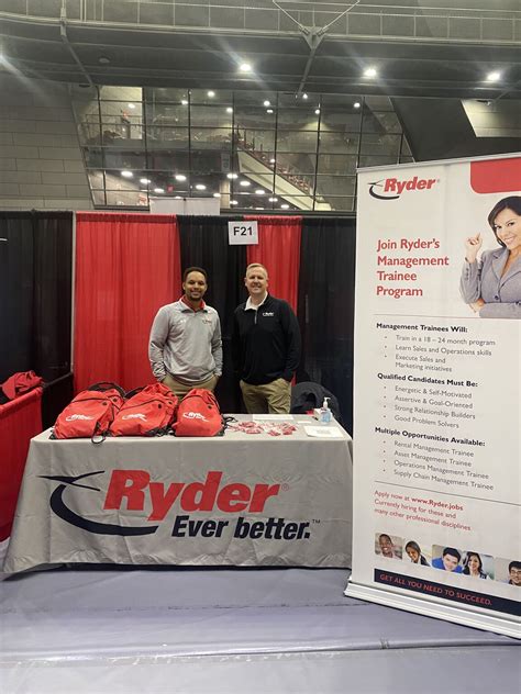 Thank you to the University of Cincinnati for having us (Ryder System, Inc.) at your spring ...