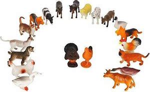 Joy Bukket Domestic Animals Toys Jungle Map for Kids (Pack of 20 ...