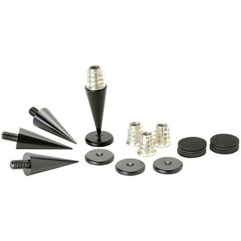 Dayton Audio DSS3-BK Black Speaker Spike Set 4 Pcs. : Amazon.in ...