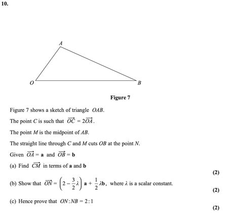 Image result for CSEC Maths Vectors Questions