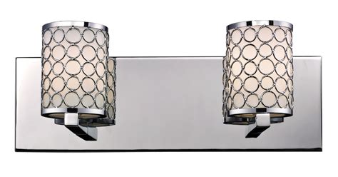 Z-Lite 199-2V Synergy 2 Light Bathroom Vanity Light with Matte Opal ...