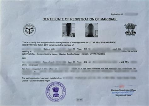 Get Your Marriage Certificate Online in Noida