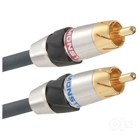 Monster cable rca 1.5m total no 5 - TVs, Video - Audio - 1801065828