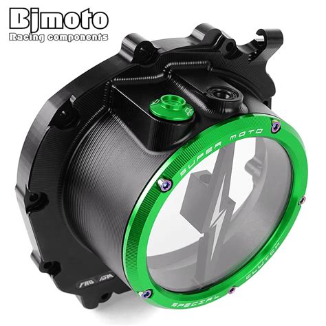 CNC Racing Clear Clutch Cover & Spring Retainer R for Kawasaki Z900 ...