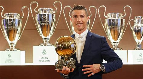 Cristiano Ronaldo won Ballon d'Or 2016