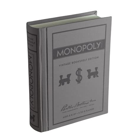 MONOPOLY VINTAGE BOOKSHELF EDITION | CLASSIC BOARD GAME TORONTO – CONFETTIMYPARTY