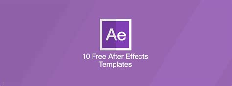 After Effects Templates Free Download Cs5 Inspirational after Effects ...