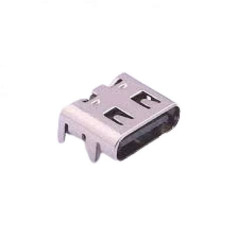 USB3.1 Type-C 6Pin SMD Female Socket Connector with 4 Fixed Feet | with ...