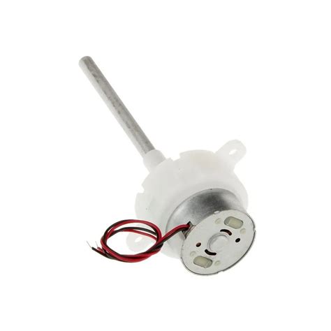 DC 3-12v Low RPM Long Shaft Turbine Worm Gear Motor Slow Reduction Gea