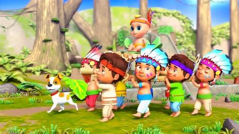 小朋友喜欢的英语儿歌：Ten Little Indians十个小印第安人_高清1080P在线观看平台_腾讯视频