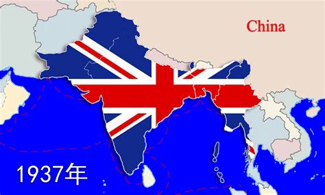 动态图解英属印度：印度近300万平方公里的国土从何而来？