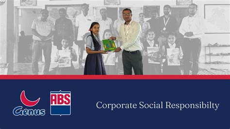 ABS India supports local communities - Genus ABS India