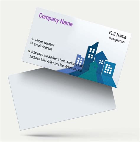 Property Dealer Visiting Card Design in Hindi: Tailored Solutions for ...
