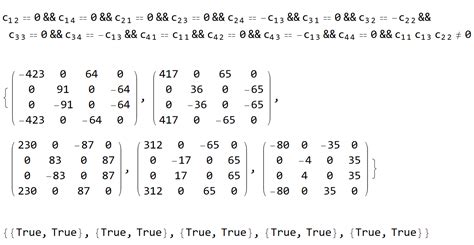 Matrix in Mathematica 的图像结果