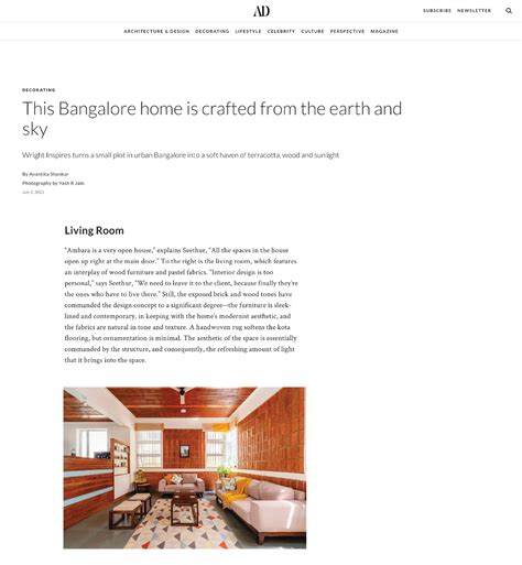 Architectural Digest | Coverage — The Purple Turtles - Online Home ...