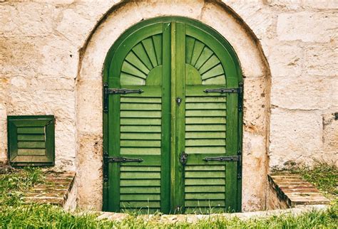Laeacco 10x6.5ft Old Cellar Entrance Vinyl Photography Background ...