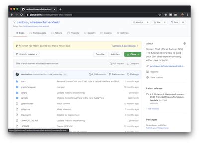 Android Studio Import From GitHub 的图像结果