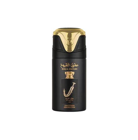 Lattafa Pride Ishq Al Shuyukh Gold Deodorant Spray For Men & Women 250 ...